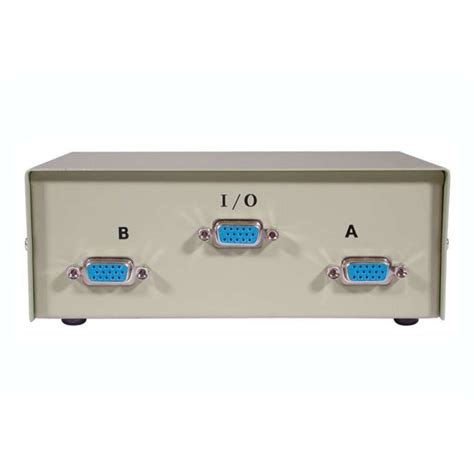 vga junction box|beige vga manual switch box.